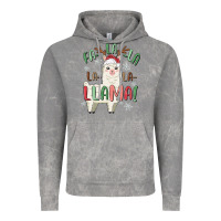 Cloud Rock fa la la llama Vintage Hoodie - MaliasSmallBusiness