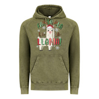 Fa La La Llama Vintage Hoodie | Teevron