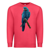 Cardinal Hyacinth Macaw Premium Sweatshirt - LillyAllenDesigns