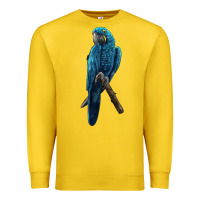 Lemon Hyacinth Macaw Premium Sweatshirt - LillyAllenDesigns