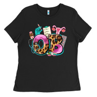 Black ob Ladies Tee - AdoDesignShop