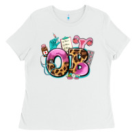 White ob Ladies Tee - AdoDesignShop