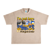 French Oak i'm just here for the snacks #volleyball brother Urban Heavy Tee - Zillion Design Studio