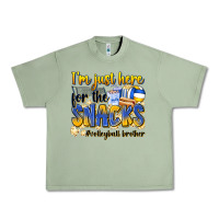 Oil Green i'm just here for the snacks #volleyball brother Urban Heavy Tee - Zillion Design Studio