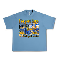 Pebble Blue i'm just here for the snacks #volleyball brother Urban Heavy Tee - Zillion Design Studio