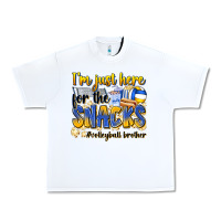 White i'm just here for the snacks #volleyball brother Urban Heavy Tee - Zillion Design Studio