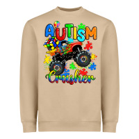 Autism Crusher Heavyweight Sweatshirt | Teevron