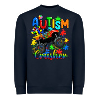 Navy autism crusher Heavyweight Sweatshirt - RanaPortraitStore