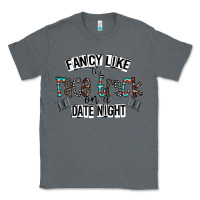 Charcoal Heather fancy like the race track on a date night Classic Tee - CowhideDigitalArt