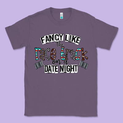 Fancy Like The Race Track On A Date Night Classic Tee Designed By Cowhidedigitalart