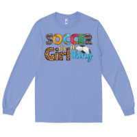 Colony Blue soccer it's a girl thing Long Sleeve Tee - HRA Design Shop
