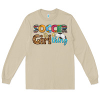 Mushroom soccer it's a girl thing Long Sleeve Tee - HRA Design Shop