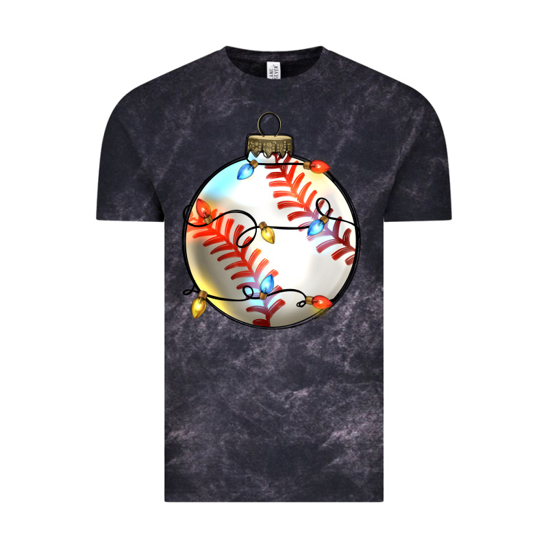 Christmas Baseball Vintage Tee by Zillion Design Studio | Teevron