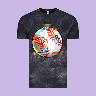 Vintage Tee christmas baseball