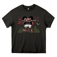 Asphalt little miss Heavy Core Tee - SublimationCraftShop