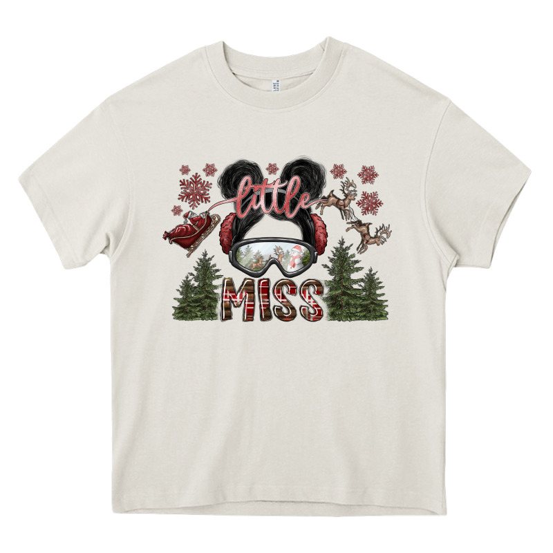 Little Miss Heavy Core Tee by SublimationCraftShop | Teevron
