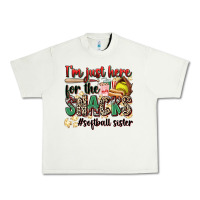 I'm Just Here For The Snacks #softball Sister Urban Heavy Tee | Teevron