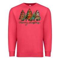 Cardinal western christmas trees merry christmas Premium Sweatshirt - Jasminsmagicworld