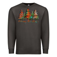Smoke western christmas trees merry christmas Premium Sweatshirt - Jasminsmagicworld
