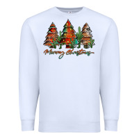 White western christmas trees merry christmas Premium Sweatshirt - Jasminsmagicworld