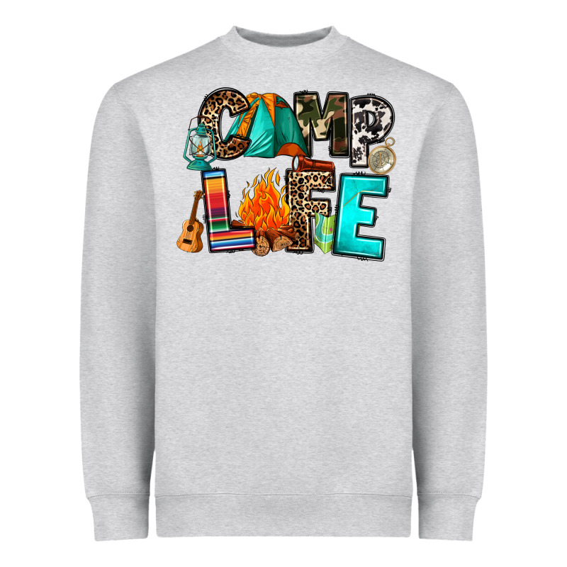 Camp Life Heavyweight Sweatshirt by RanaPortraitStore | Teevron