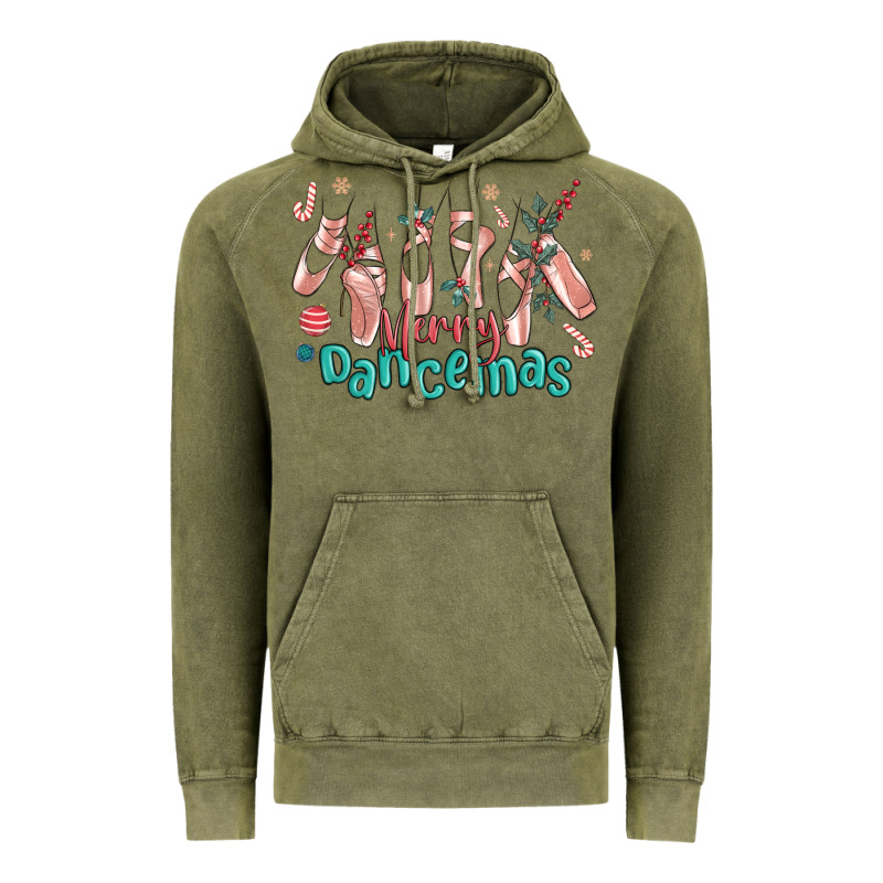 Merry Dancemas Christmas Ballet Vintage Hoodie by MaliasSmallBusiness | Teevron