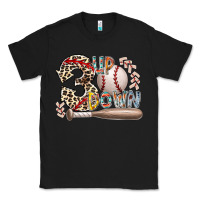 Black three up down Classic Tee - RacoonDesign