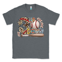Charcoal Heather three up down Classic Tee - RacoonDesign