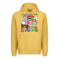 Antique Gold i love my job for all the little reasons Premium Hoodie - NancyCooperArtShop