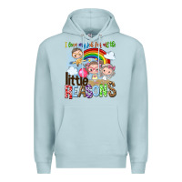 Blue Mist i love my job for all the little reasons Premium Hoodie - NancyCooperArtShop