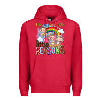 Cardinal i love my job for all the little reasons Premium Hoodie - NancyCooperArtShop