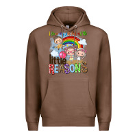Chestnut i love my job for all the little reasons Premium Hoodie - NancyCooperArtShop