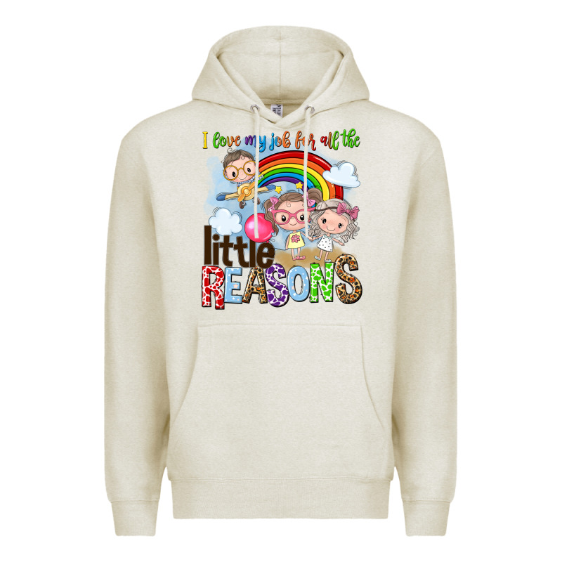 I Love My Job For All The Little Reasons Premium Hoodie by NancyCooperArtShop | Teevron