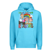 Ocean Blue i love my job for all the little reasons Premium Hoodie - NancyCooperArtShop