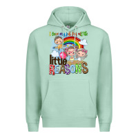 Seafoam i love my job for all the little reasons Premium Hoodie - NancyCooperArtShop