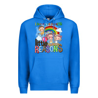 True Royal i love my job for all the little reasons Premium Hoodie - NancyCooperArtShop