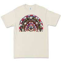 Bone usa camouflage rainbow Premium Tee - Artiststas