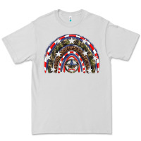 Dove Grey usa camouflage rainbow Premium Tee - Artiststas