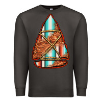 Smoke turquoise serape tooled leather arrowhead Premium Sweatshirt - Jasminsmagicworld