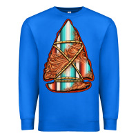 True Royal turquoise serape tooled leather arrowhead Premium Sweatshirt - Jasminsmagicworld