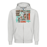 Dove Grey coffee Zipper Hoodie - AdoDesignShop
