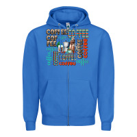 True Royal coffee Zipper Hoodie - AdoDesignShop