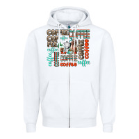 White coffee Zipper Hoodie - AdoDesignShop