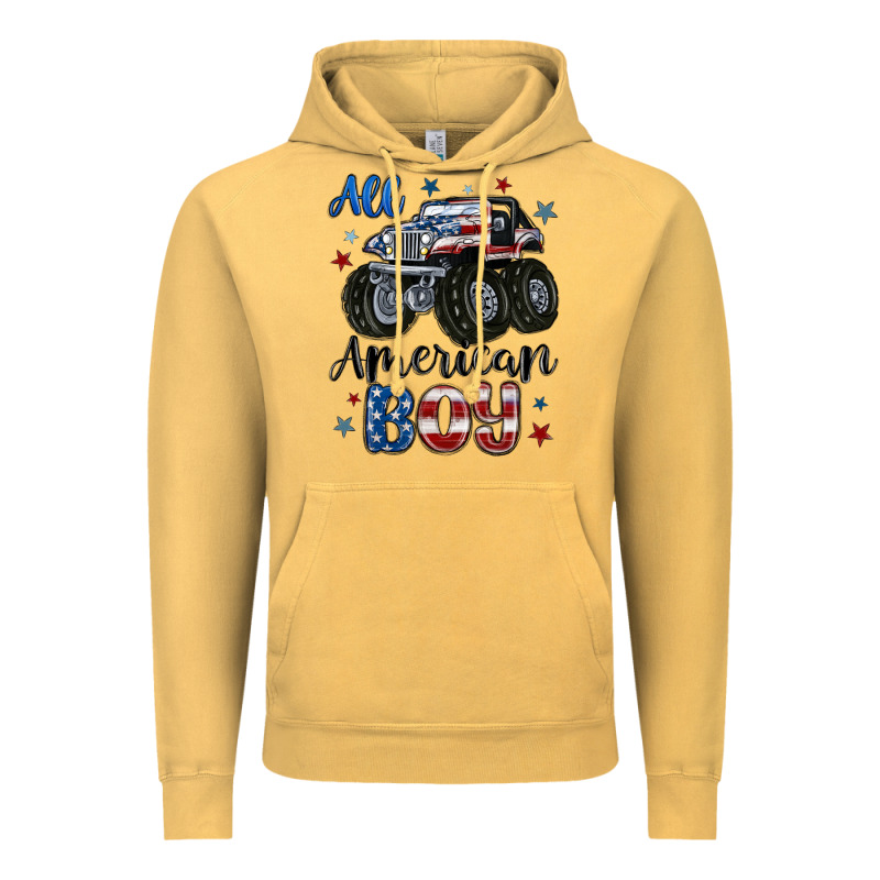 All American Boy Vintage Hoodie by MaliasSmallBusiness | Teevron