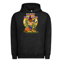 Pigment Black happy halloween Urban Hoodie - LillyAllenDesigns