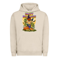 Pigment French Oak happy halloween Urban Hoodie - LillyAllenDesigns