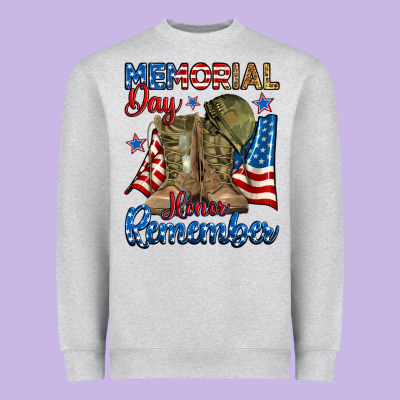 Heavyweight Sweatshirt memorial day honor remember