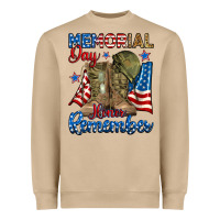 Mushroom memorial day honor remember Heavyweight Sweatshirt - RanaPortraitStore