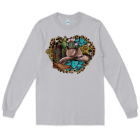 Moon Dust western design Long Sleeve Tee - SublimationCraftShop