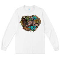 White western design Long Sleeve Tee - SublimationCraftShop
